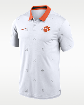 Clemson Vapor Pattern Men's Nike Dri-FIT College Polo. Nike.com
